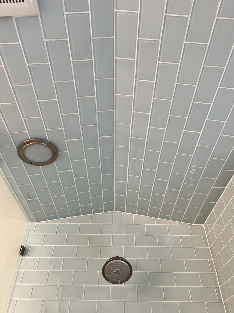 Barber Bathroom Ceiling